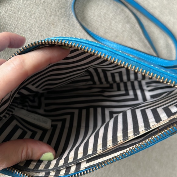 Kate Spade ♠️ Saturday blue crossbody bag. Used. - Picture 4 of 7